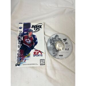 NHL 98 Sega Saturn Manual and Disc Great Condition Scratch Free Disc